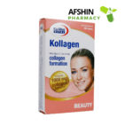 A box of Eurho Vital Collagen 1000mg tablets, a dietary supplement for skin health.